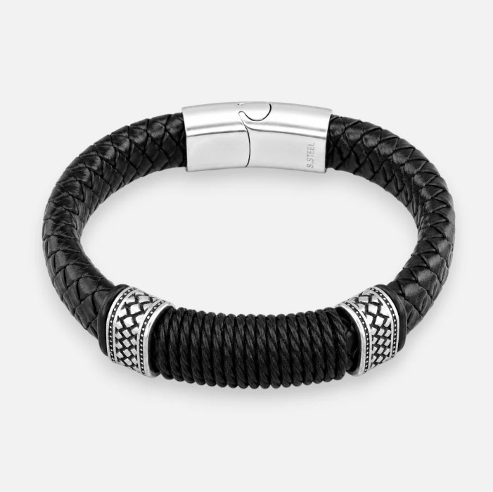 Pulsera Acero Quirúrgico Trenzada